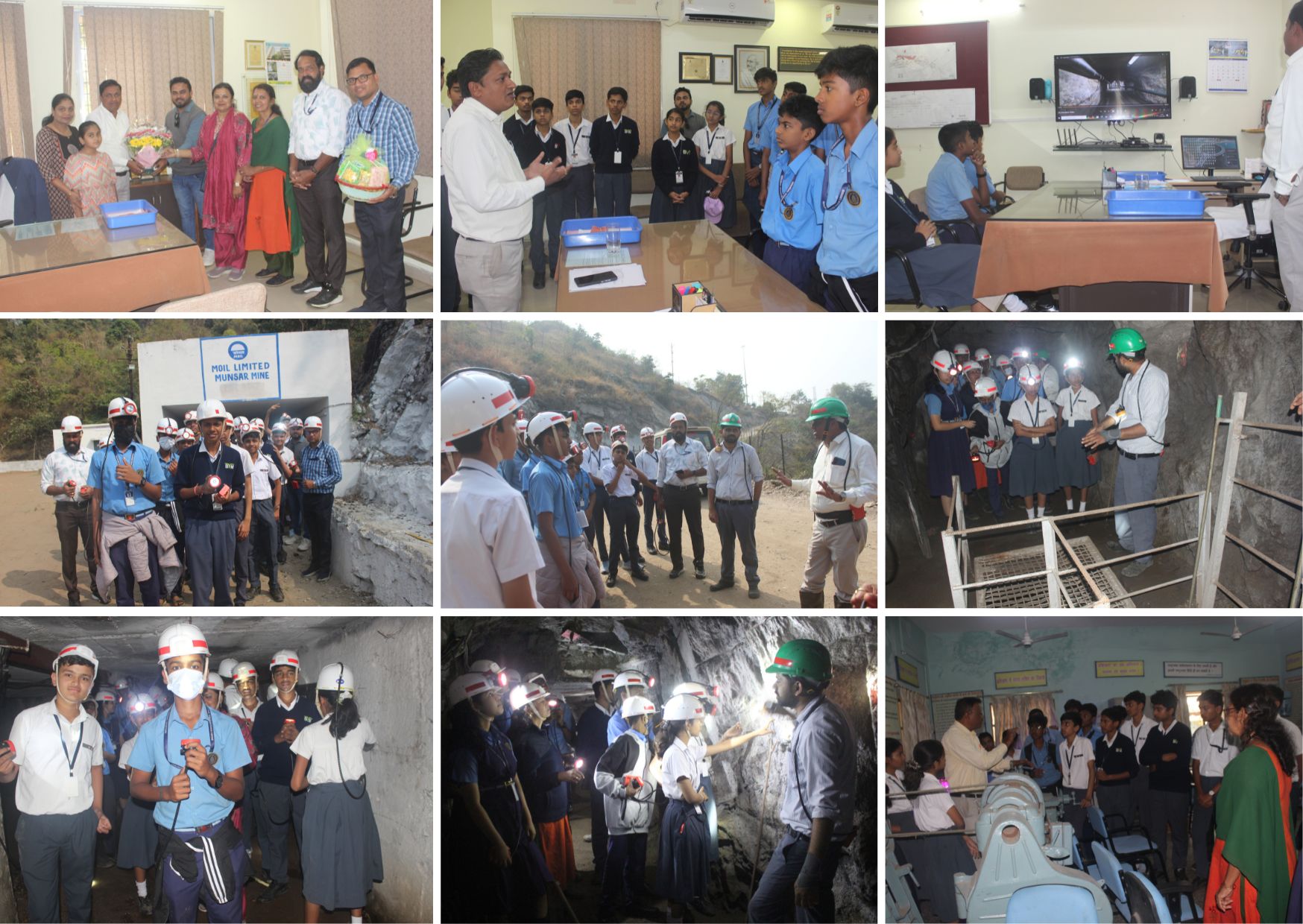 ''INDUSTRIAL VISIT- MOIL LTD.
